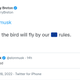 Screenshot of tweet